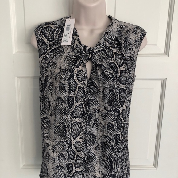 Rebecca Taylor snake skin knot top NWT - Picture 8 of 8